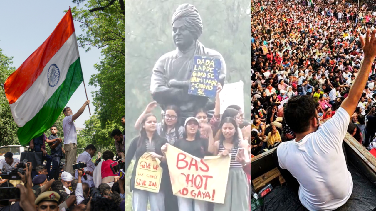 From 'vote Chori' to 'chita Andolan': Street Protests Return With a New Playbook