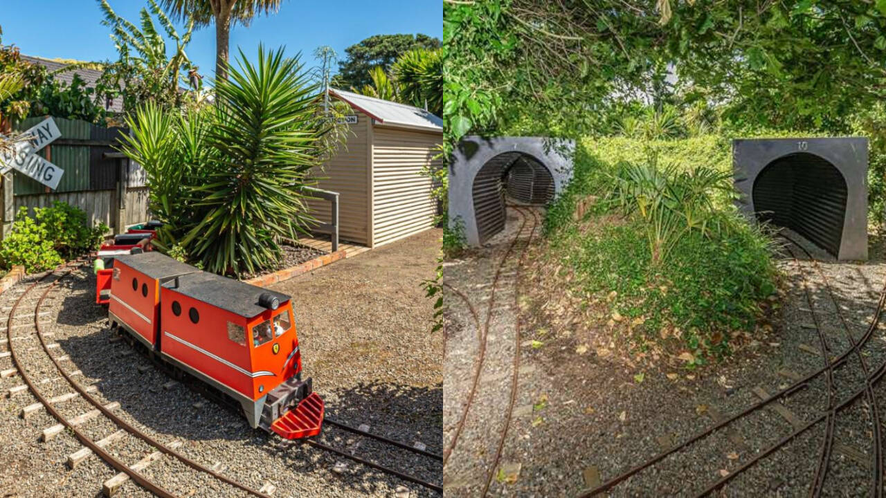 New Zealand Man Spent 11 Years Building Home Railway; Property Sells for Nz$240,000