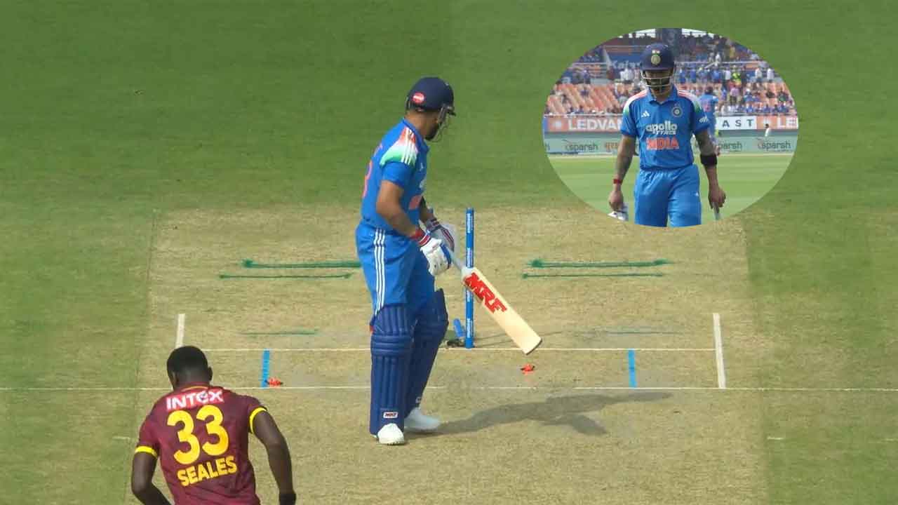 Global Perspective: Virat Kohli left stunned as Jayden Seales uproots middle stump for golden duck - WATCH