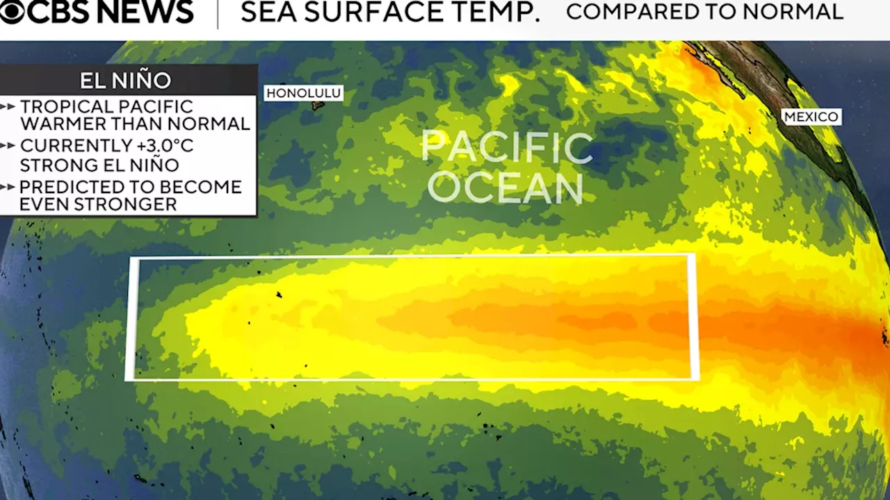 How asuper El Niño could impact winter and snow in the New York area