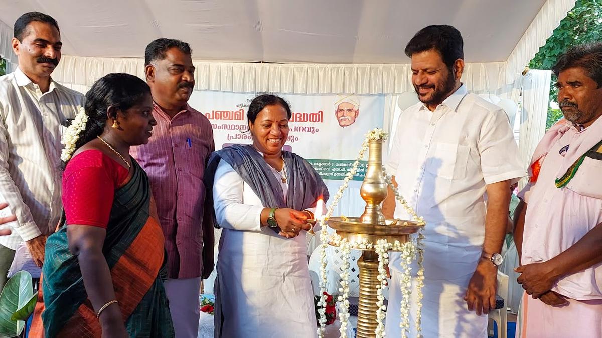 Developing Story: Panchami Gramam project to bring infrastructure to small SC settlements