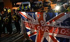 Six Arrested As Furious Protest Erupts After 149 Migrants Arrive in Gosport