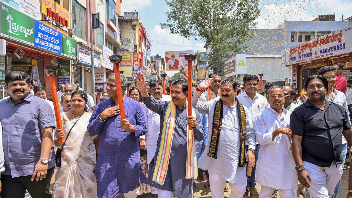 Rahul Gandhi Protesting Against ECI Out of Desperation, Says Pralhad Joshi
