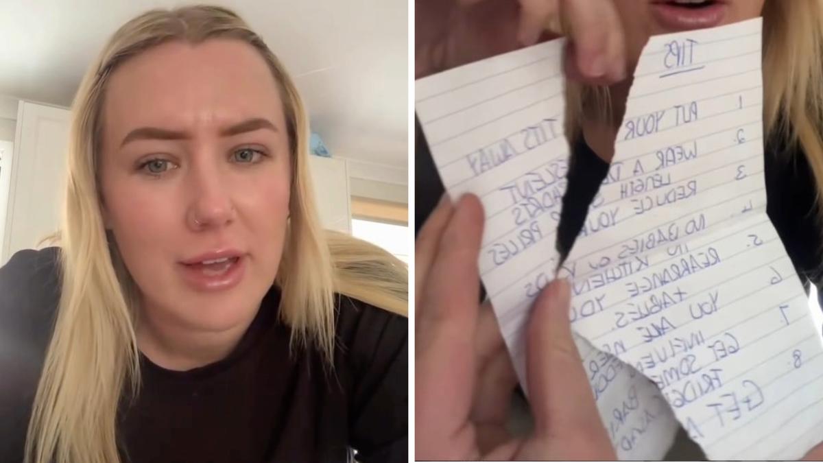 Young WA Café Owner Unveils Customer Sent Letter With Bizarre List of Tips Including, ‘put Your T*** Away in Major Strategic Push