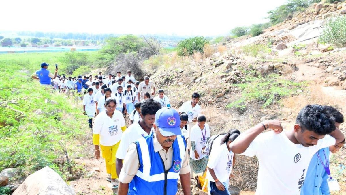 Students explore Sanganakallu prehistoric site on World Tourism Day