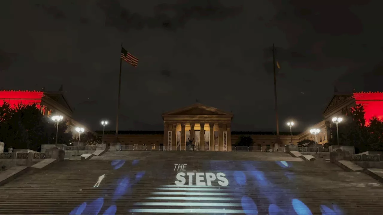 Corporate Strategy: Rocky steps light up for 4 nights to celebrate film's 50th anniversary