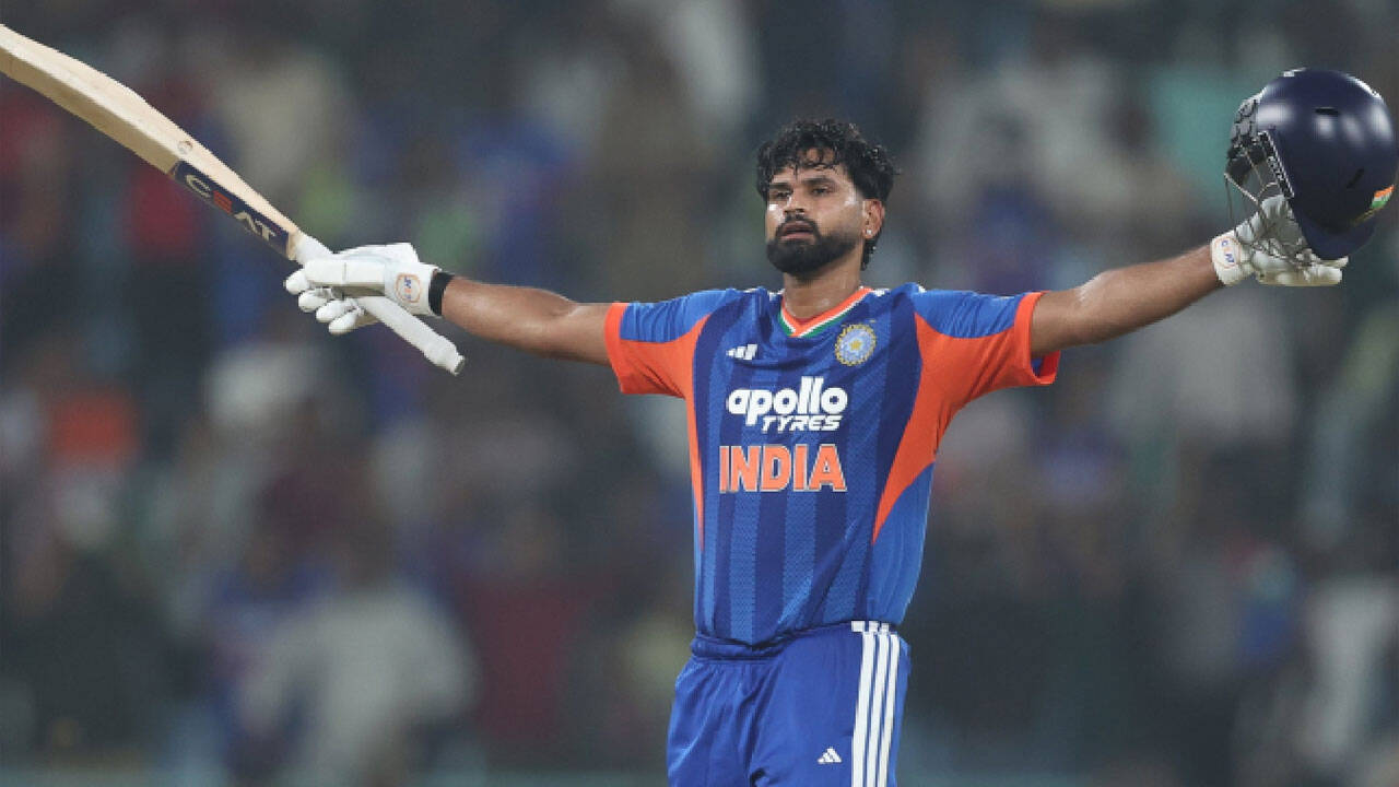 First Time in Top 10! Shreyas Iyer Leaps 18 Places in T20I Rankings After 43-ball 102*