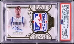 1-of-1 Cooper Flagg rookie debut card makes history at auction
