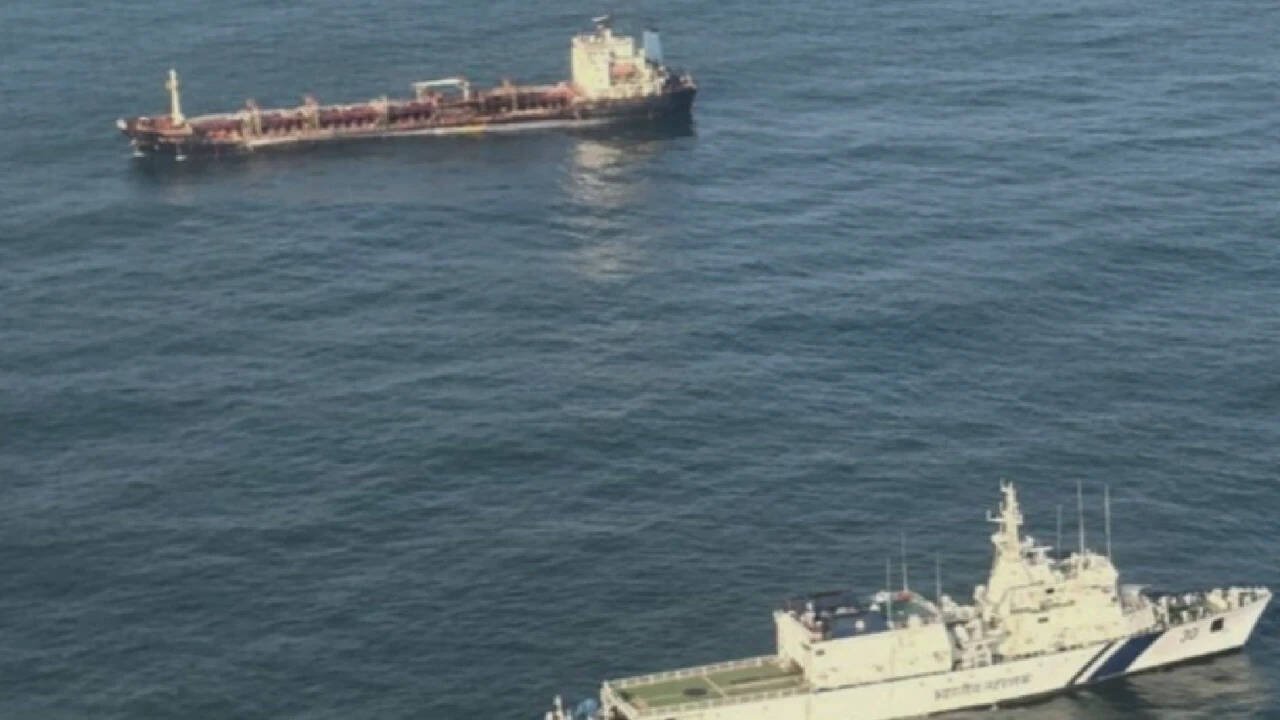 Coast Guard saves sinking tanker with 23 crew off Odisha coast