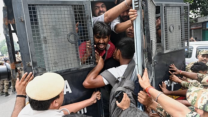 India Erupts: Police Brutality Claims Rock Voter Roll Protests