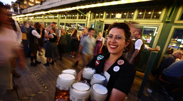 Beer at €16 a Litre? Oktoberfest Drinkers Cannot Get Enough