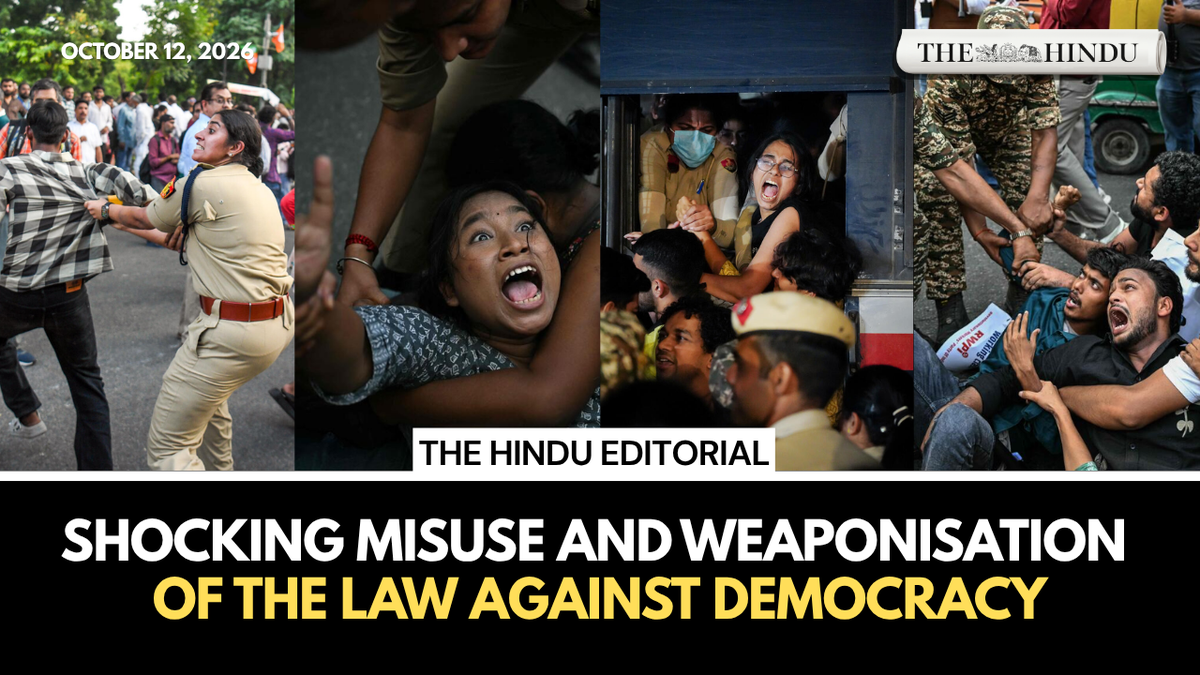 Modi Government Should Play by the Rules, Not Misuse Power Against Citizens | the Hindu Editorial
