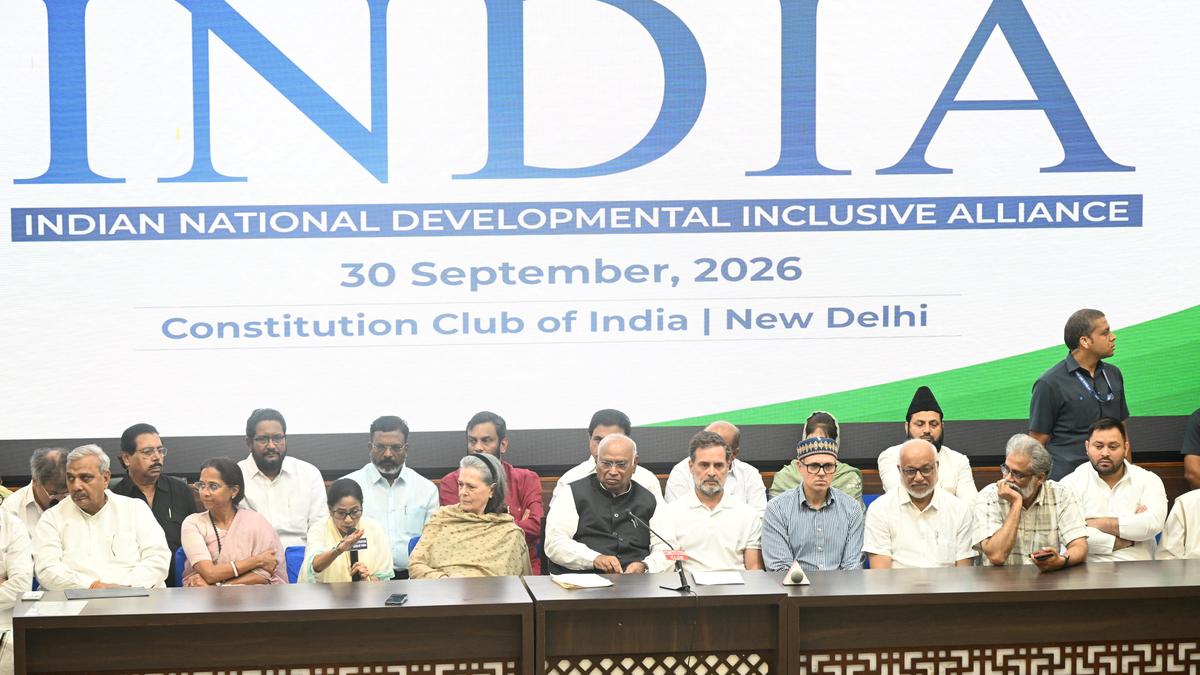 Strategic Tech Expansion: INDIA bloc to launch nationwide campaign against CEC, SIR from October 2