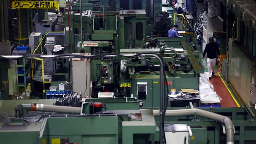Japan Manufacturers' Mood Hits Near 5-year High, Service-sector Sentiment Slumps: Reuters Poll