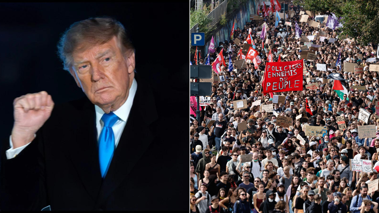 Islam Wanting to Take Over': Donald Trump Reacts to France School Protests