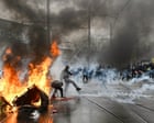 Water Cannon and Teargas Used on Protesters in Belgium – Video