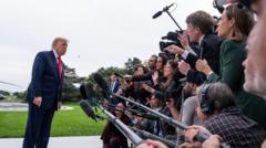 Trump's DOJ Launches Probe into TV Networks Over White House Pool Coverage