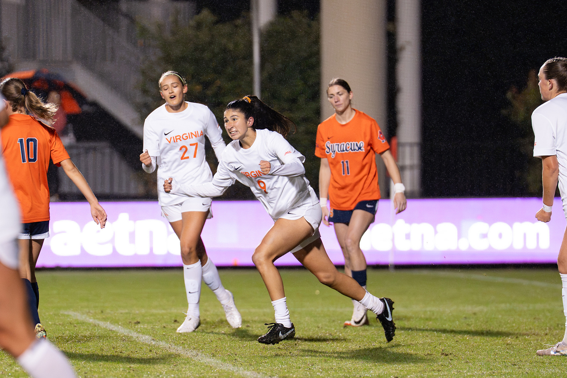 No. 15 Virginia Shuts Out Syracuse 4-0 on Senior Night