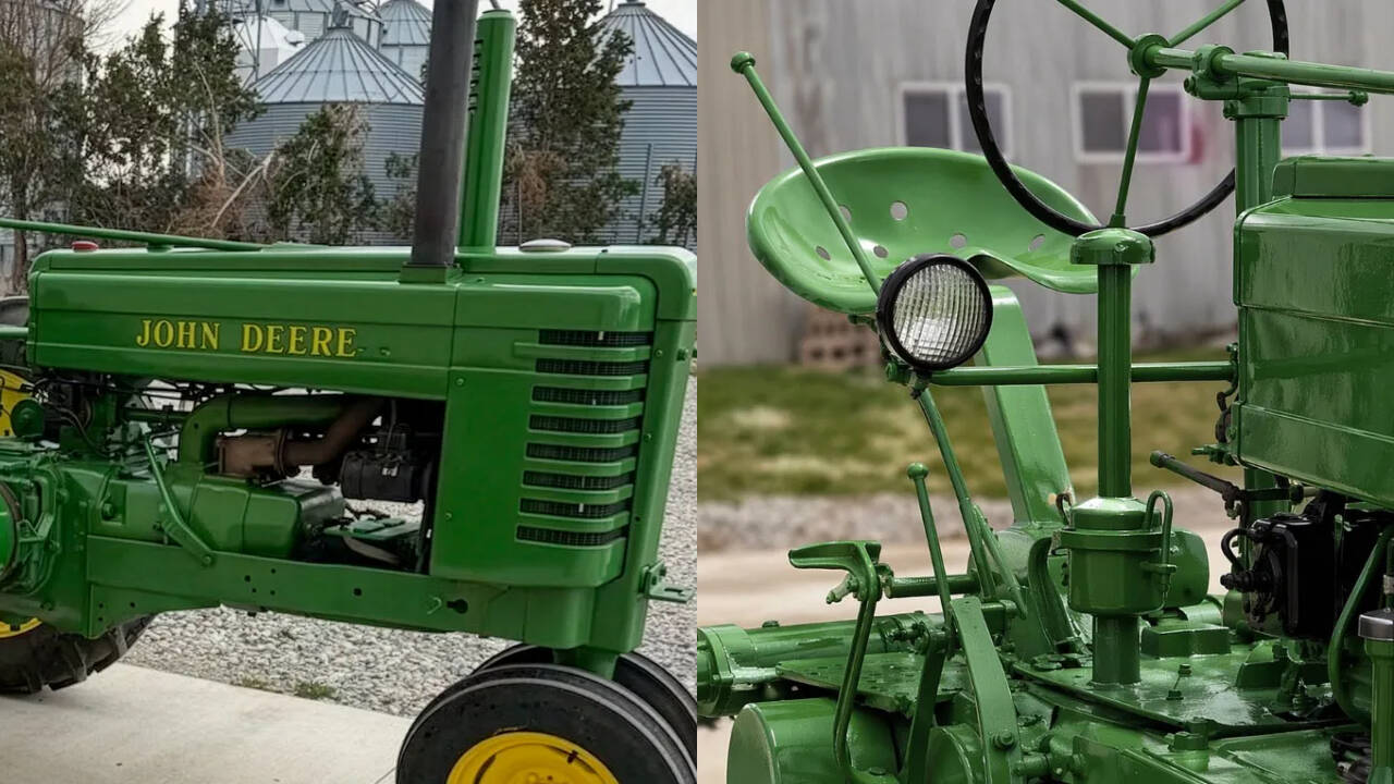 International Briefing: Nebraska farmer found father’s 1946 John Deere decades later and restored it