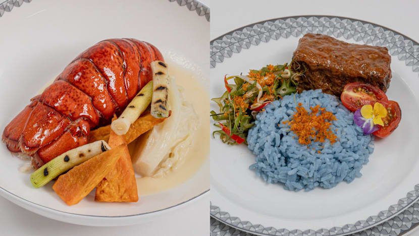 Singapore Airlines unveils new and refreshed in-flight dishes, including poached lobster and beef short rib sambal percik