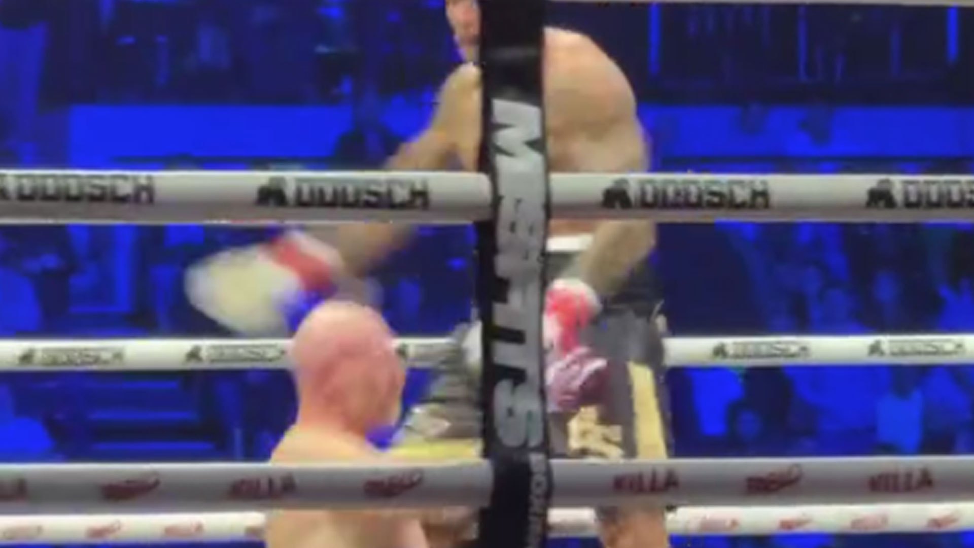 Premier League Cult Icon James Collins, 43, Brutally Floored by Big Stacks on Undercard for Joey Essex Misfits Fight