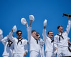 Thousands Turn Out to Welcome Weary USS Lincoln Sailors After Grueling Deployment