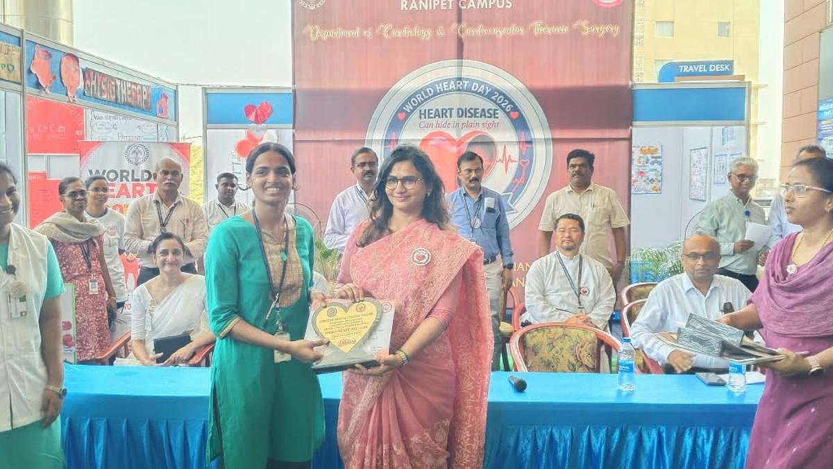 World Heart Day: Ranipet Collector Leads CMC Awareness Drive