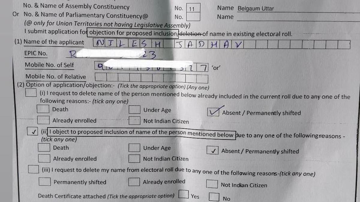 Form-7 Bomb: Belagavi BLOs Allege Pressure to Sign Muslim Voter Deletion Forms