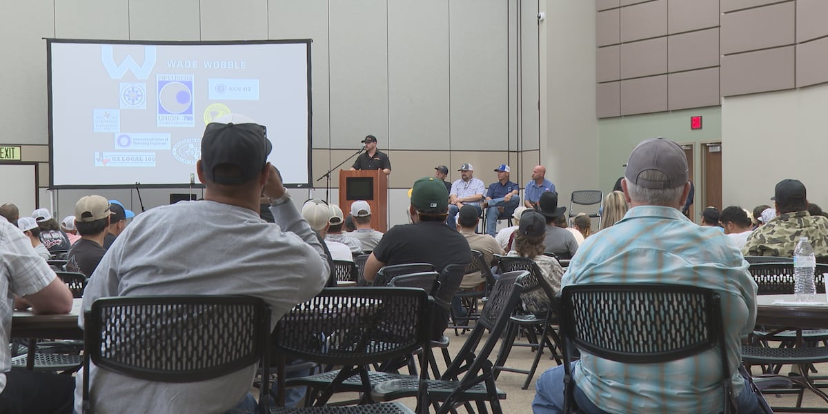 Corporate Strategy: West Texas tradesmen rally for better pay at ‘Wage Wobble’ movement in Monahans
