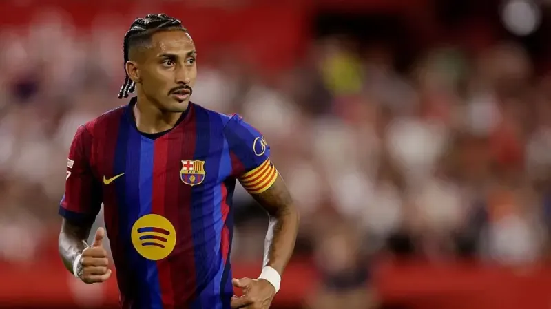 Raphinha Sidelined by Thigh Injury Ahead of Barcelona’s Getafe and Galatasaray Games
