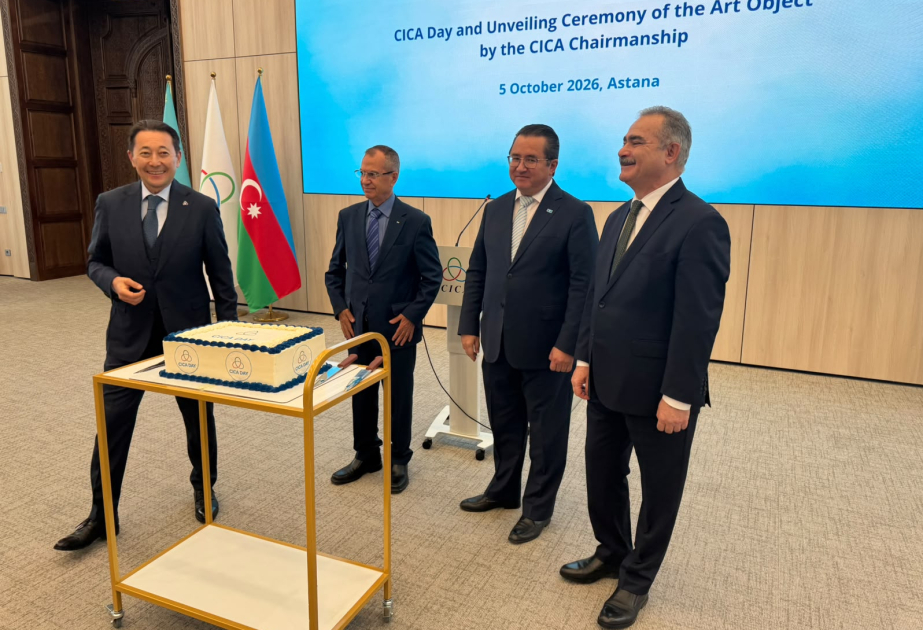Unveiling Ceremony of Garabagh Horse Statue Held in Astana