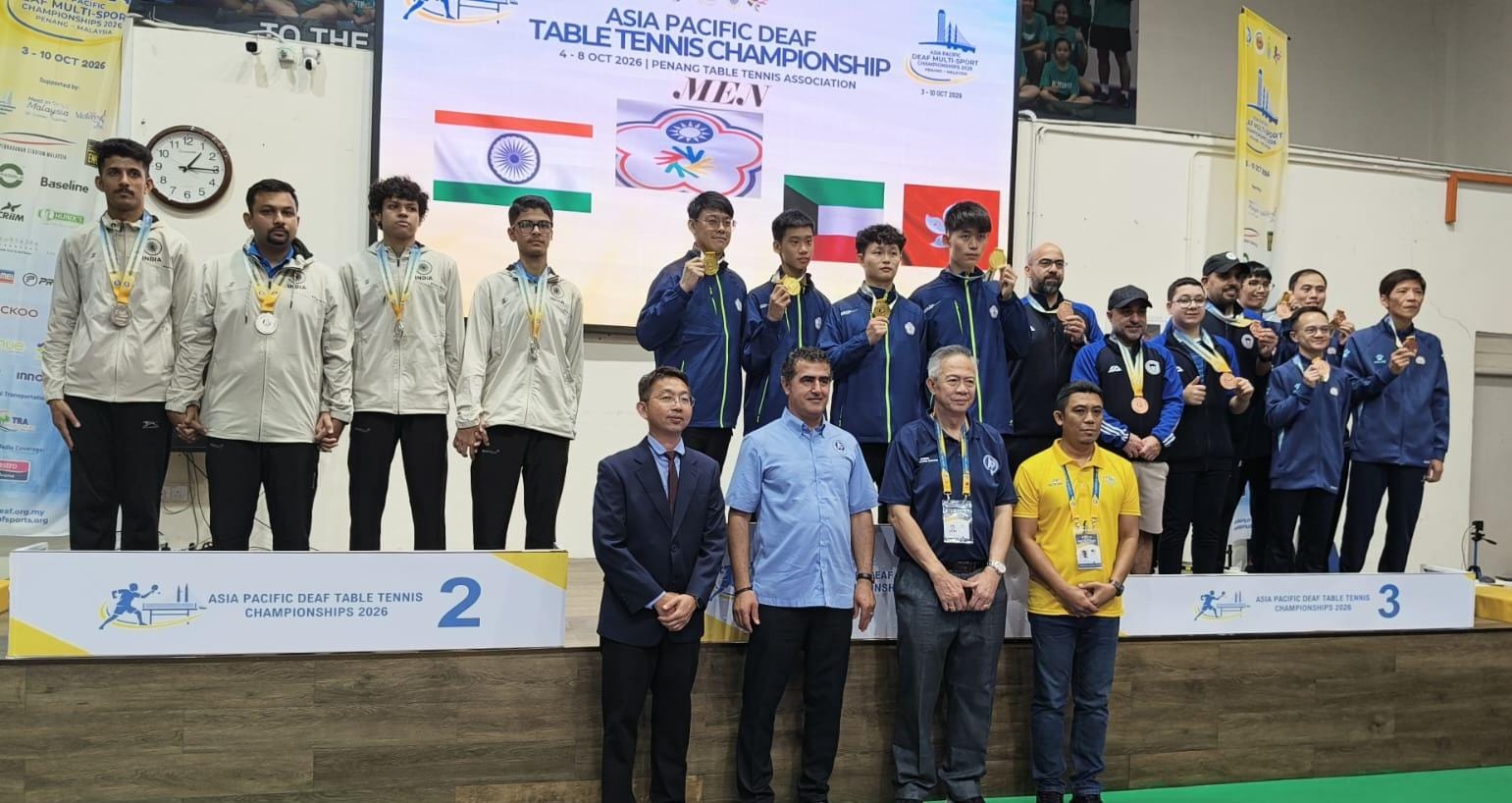 Indian paddlers shine at Asia Pacific Deaf C'ship