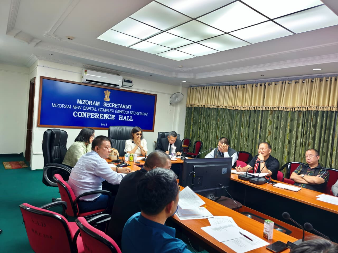 Mizoram Health Minister and Excise Minister lead discussion on cough syrup abuse