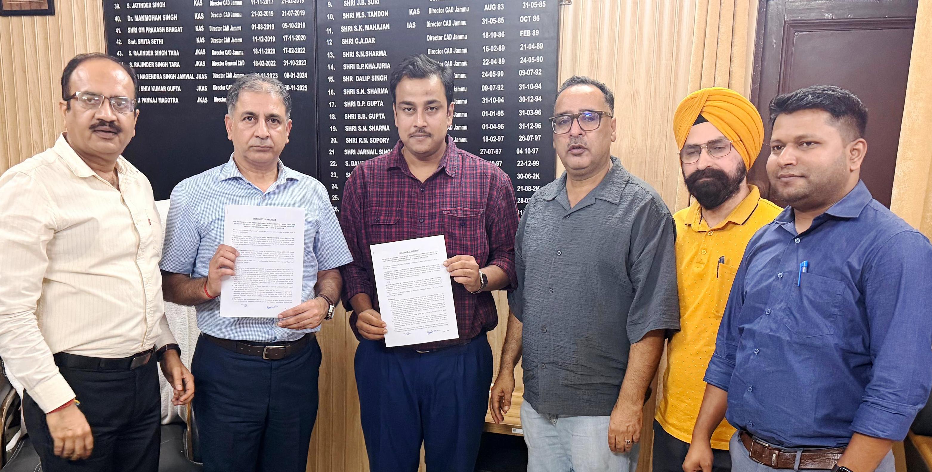 First MCAD-SAMRIDHI Pilot Project Launched at Patyari Cluster in Samba
