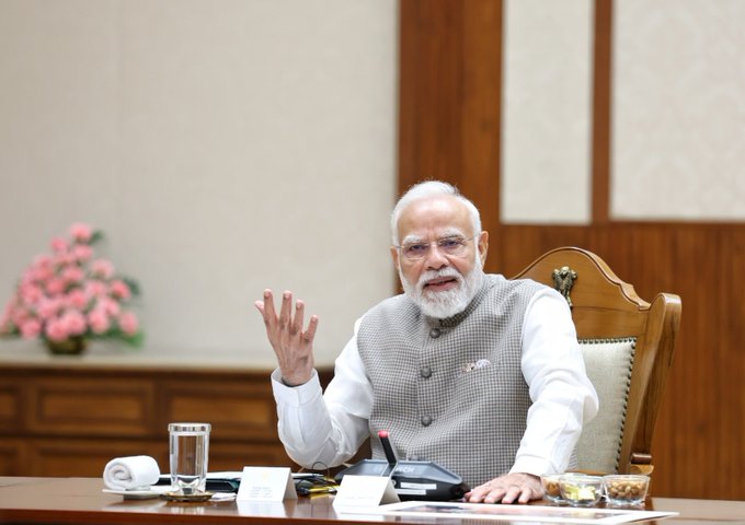 PM Modi interacts GSMA Board Ahead of India Mobile Congress