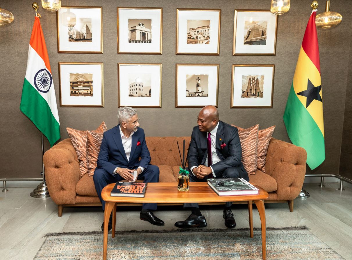 EAM Jaishankar holds talks in Ghana to deepen bilateral ties