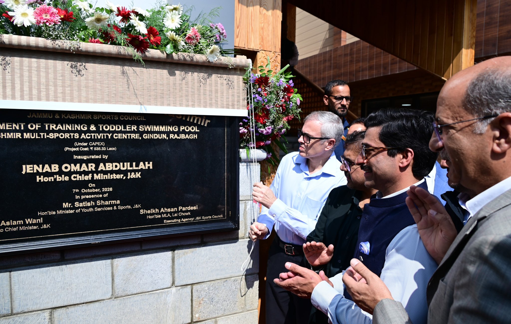 JK CM Inaugurates World-Class Sports Facilities at Gindun Rajbagh