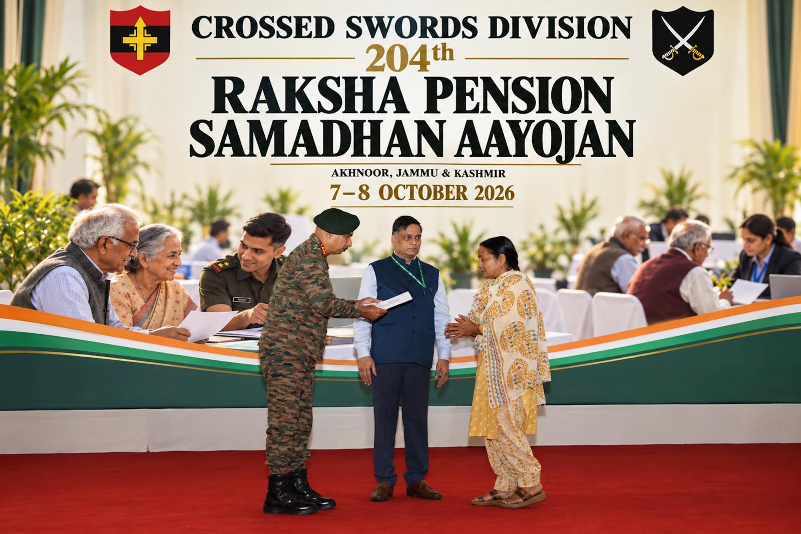 204th Raksha Pension Samadhan Ayojan Begins at Tanda, Akhnoor