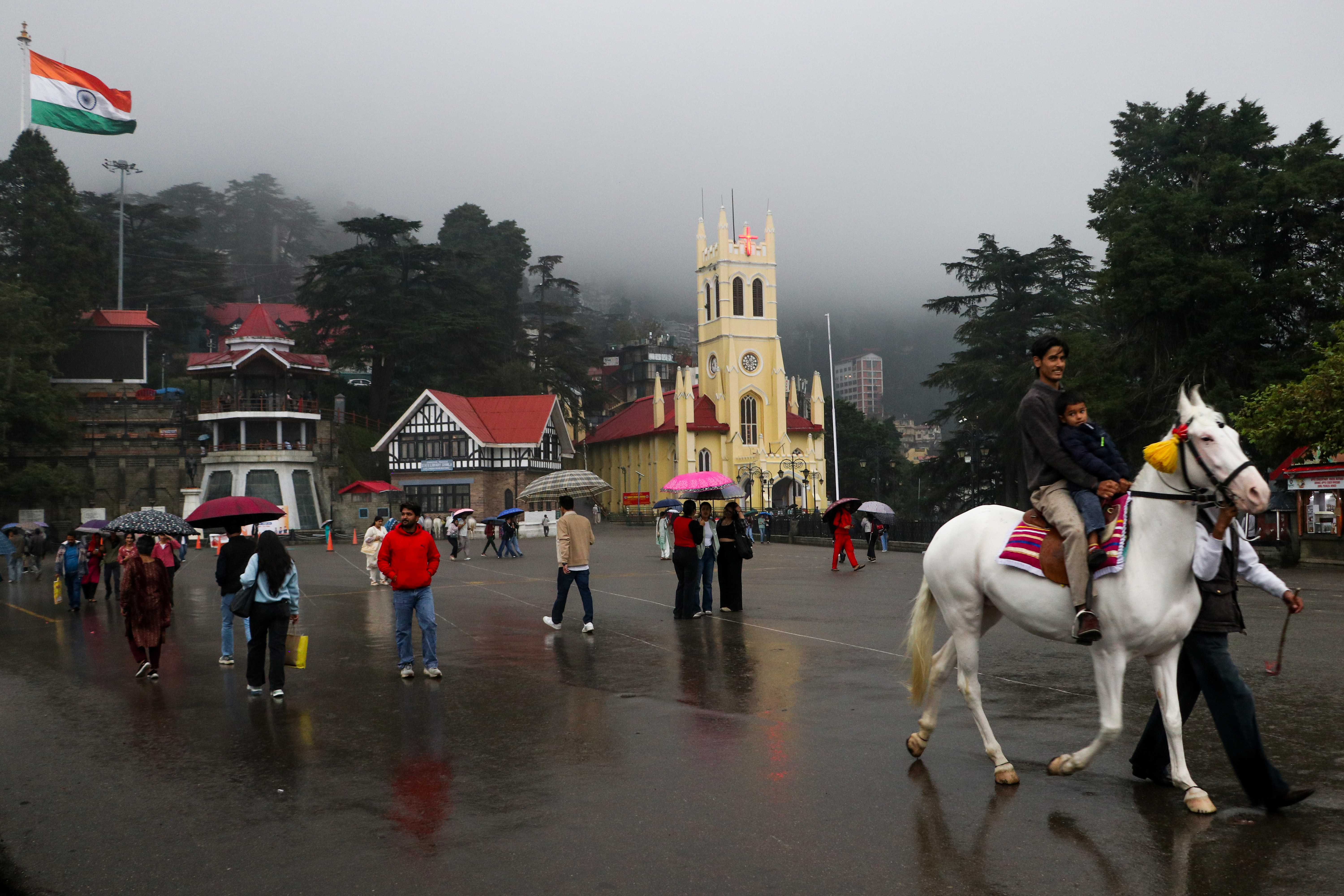 Snowfall blankets high-altitude areas of Himachal Pradesh