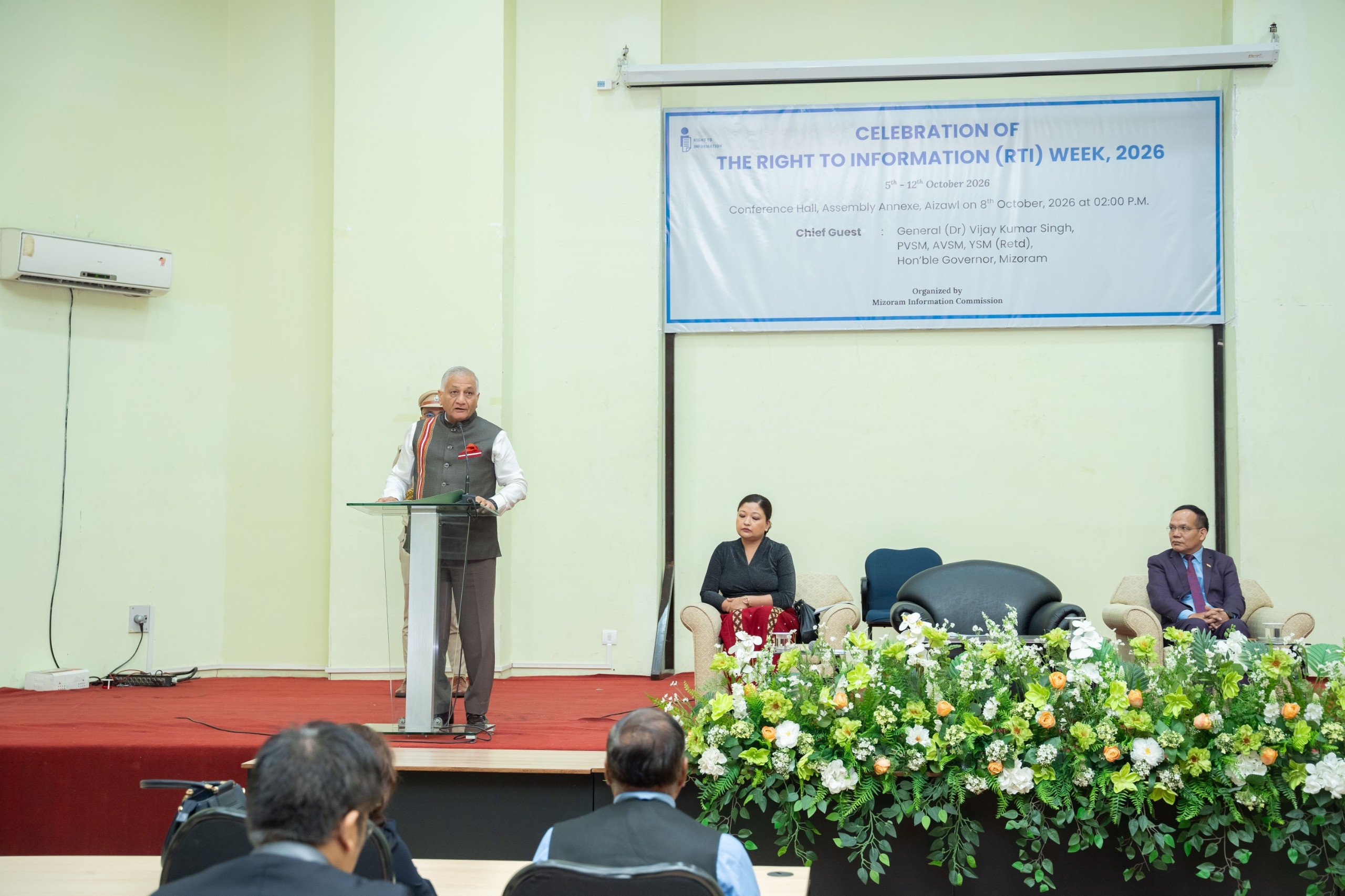 Mizoram Governor Leads Celebration of RTI Week 2026