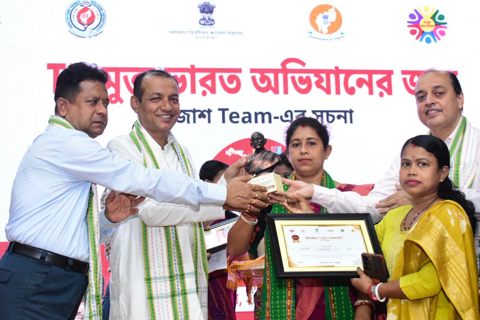 JOSH Teams Launched in West Tripura as Part of TB-Free India Campaign