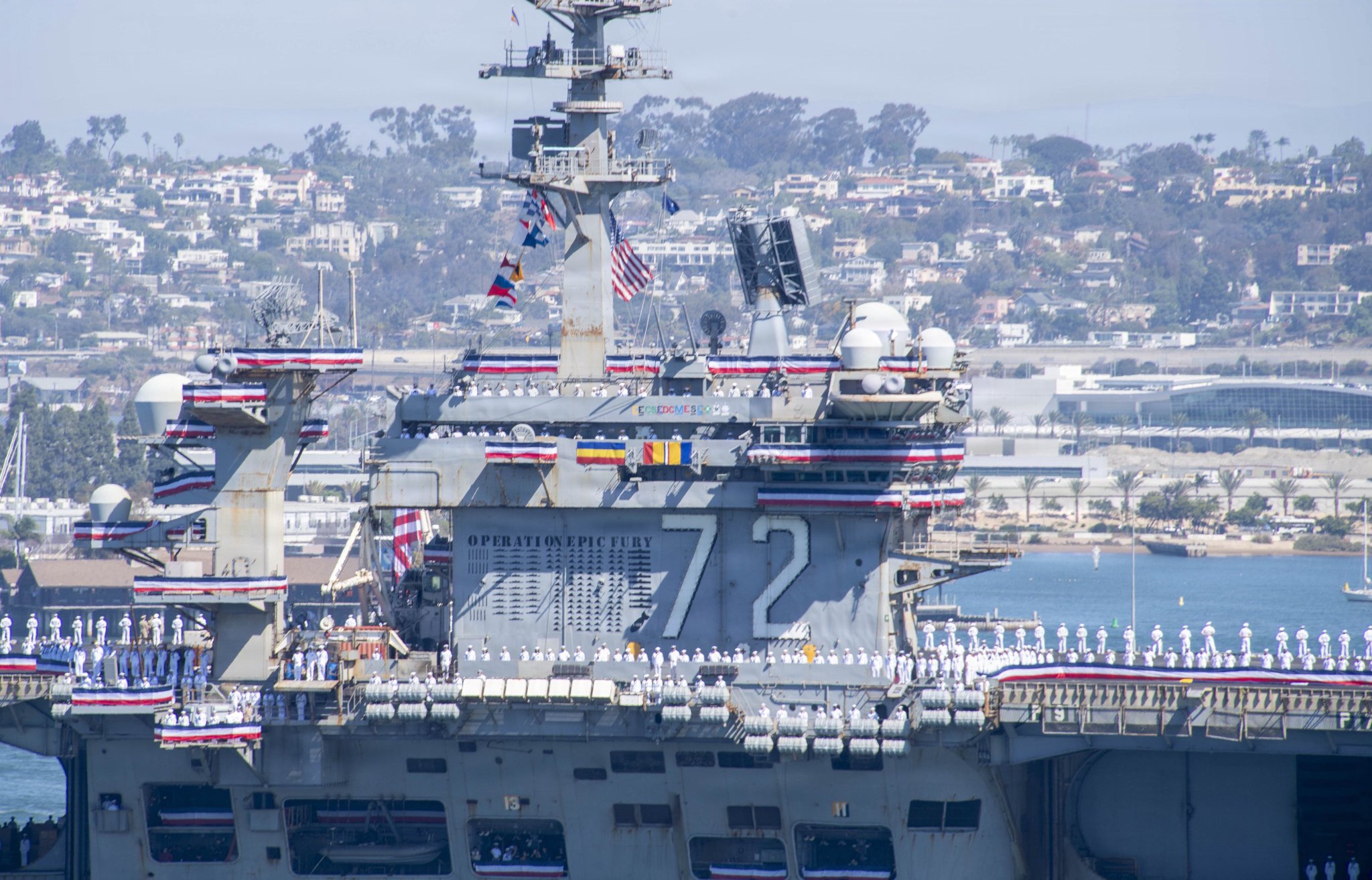 USS Abraham Lincoln returns after 10-month deployment