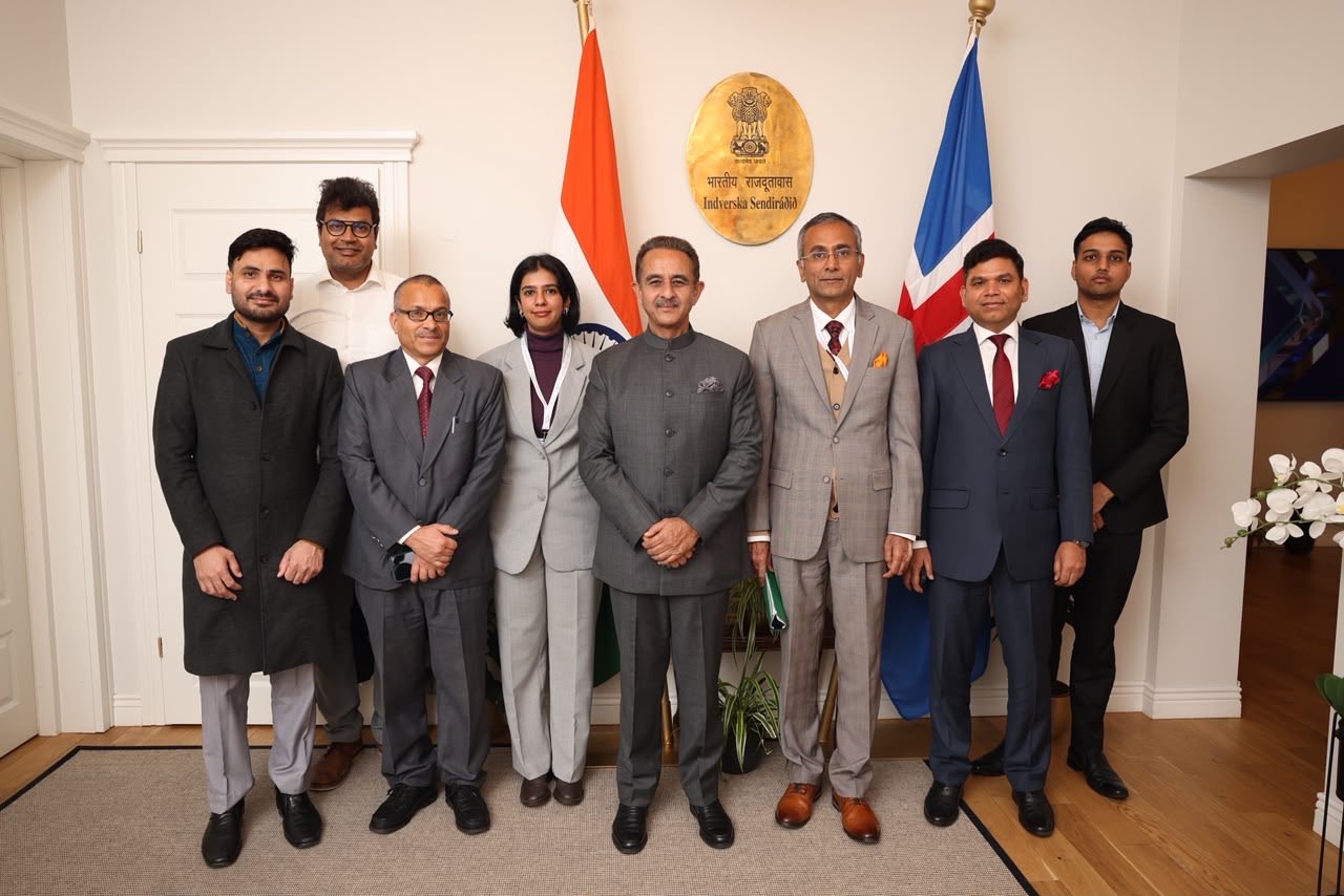 Kirti Vardhan Singh meets Iceland’s Environment Minister