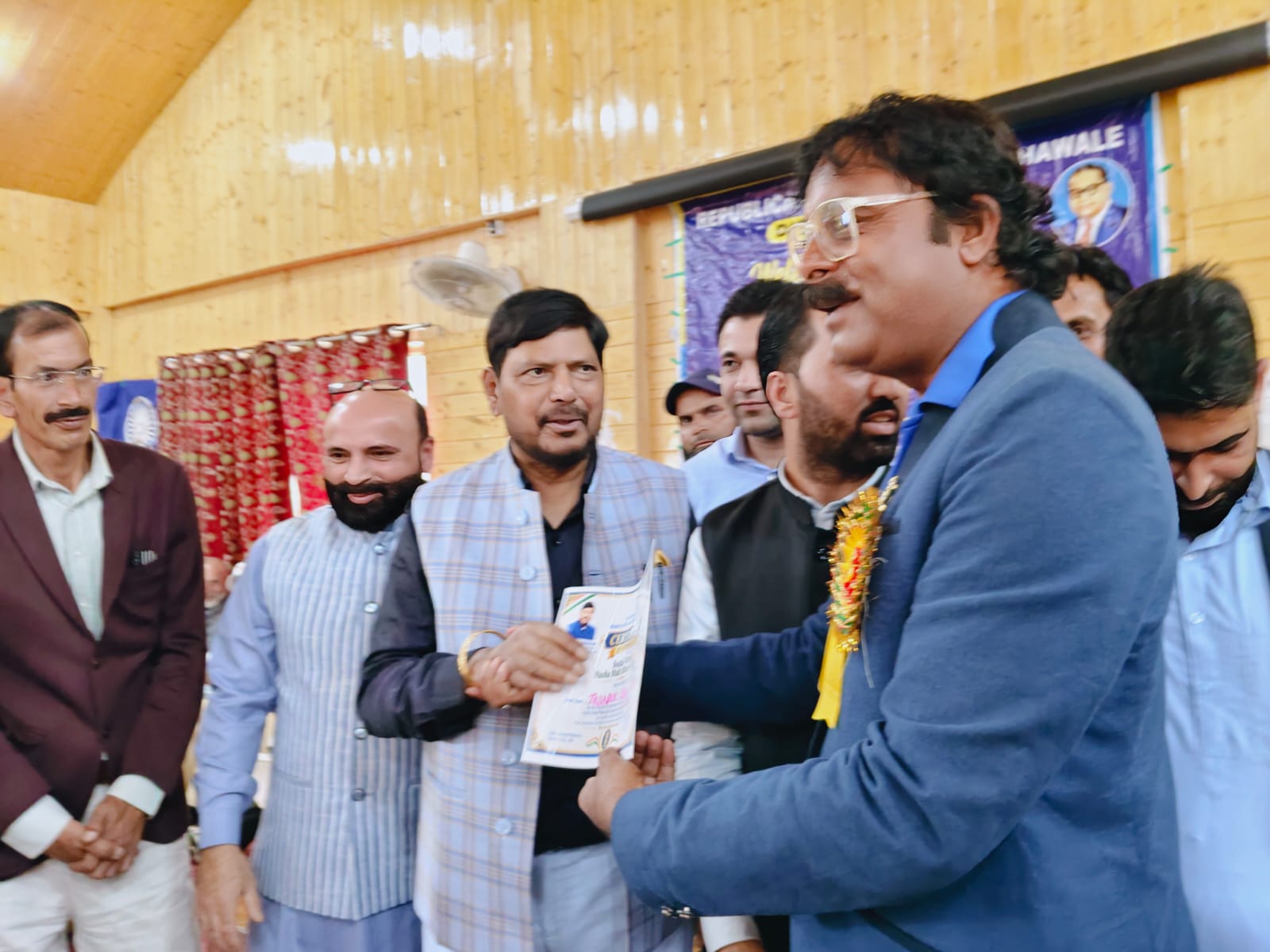 Union MoS for Social Justice and Empowerment Shri Ramdas Athawale Reviews Welfare Measures for Vulnerable Sections in J&K