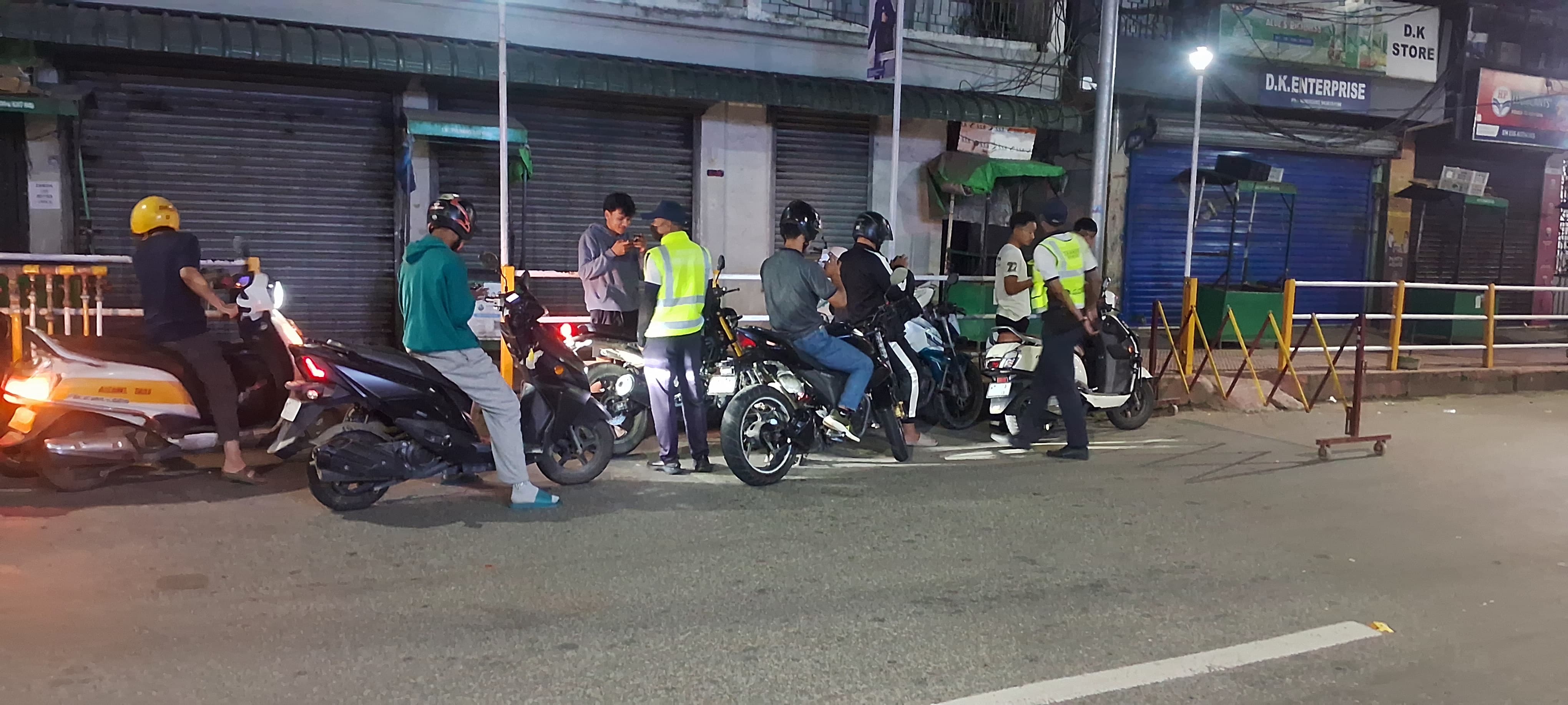 Aizawl Traffic Police Conduct Special Night Drive to Boost Road Safety