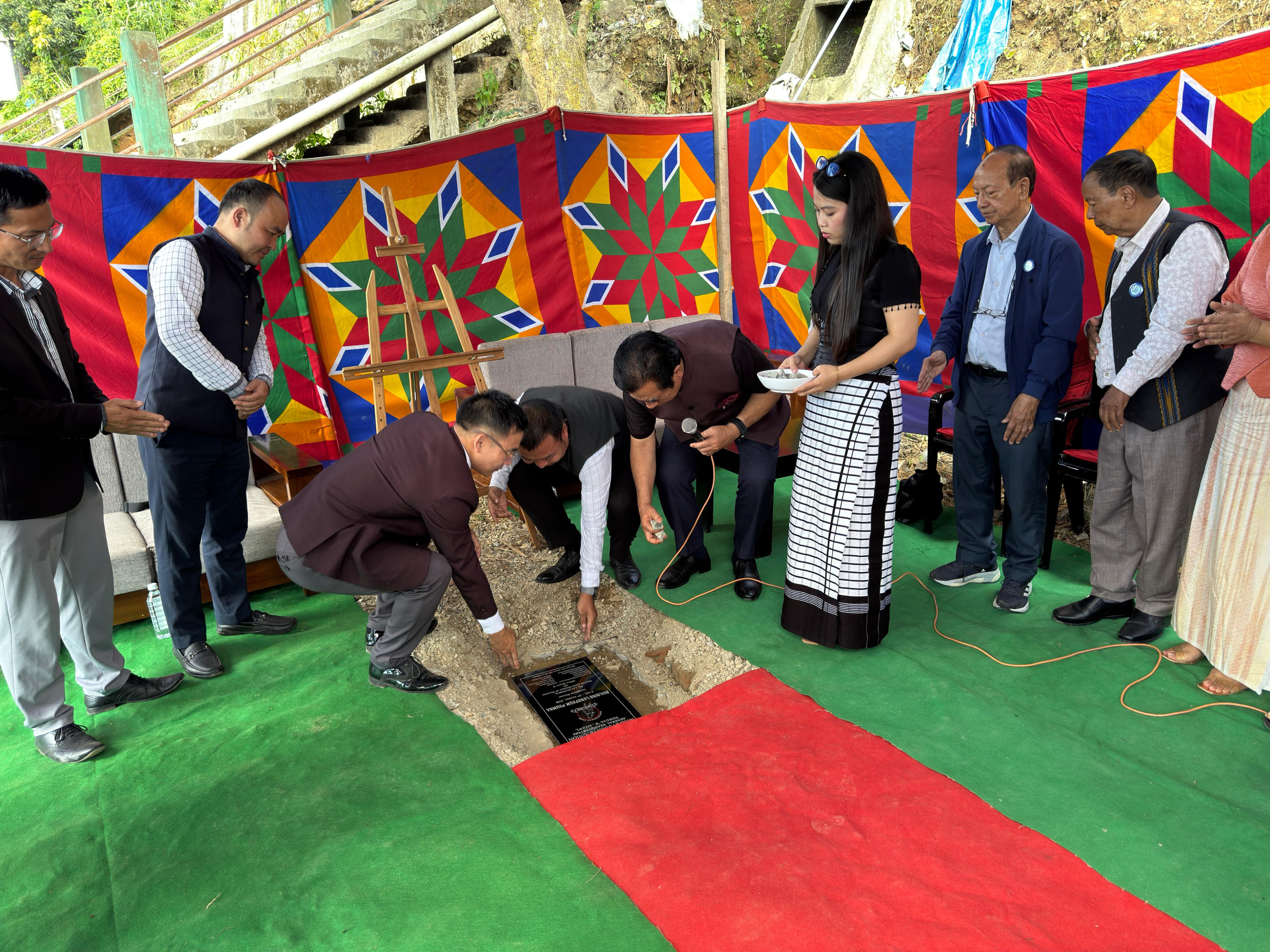 Mizoram Chief Minister Lays Foundation Stone for New MSU Office