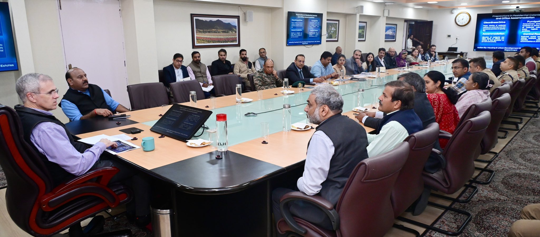 CM Omar Abdullah Reviews Arrangements for Darbar Move 2026–27, Directs Smooth and Secure Transition to Jammu